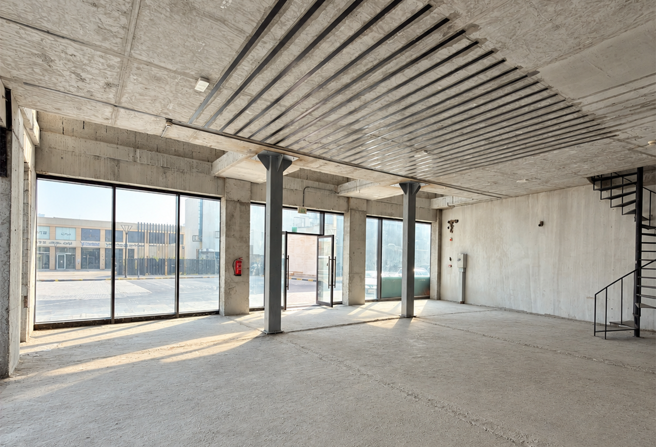 Shops 240 sqm for rent in bin al sheikh plaza