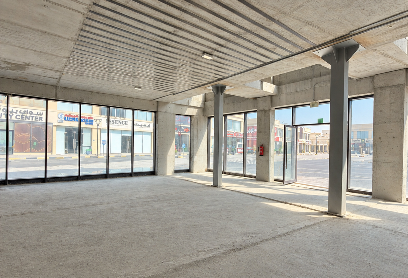 Shops 240 sqm for rent in bin al sheikh plaza