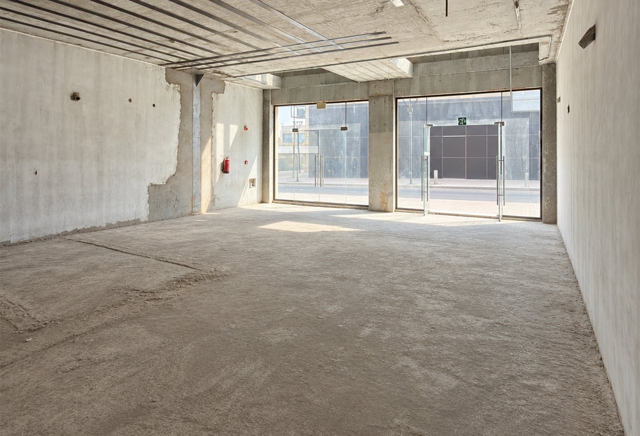 Shops 160 sqm for rent in bin al sheikh plaza